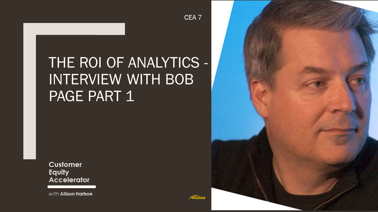 Ep. 7 | The ROI of Data Analytics – An Interview with Big Data Guru Bob Page
