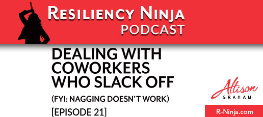 021: Dealing with CoWorkers who Slack Off