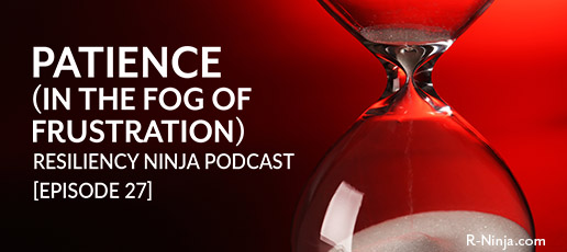 027: Patience in the fog of frustration