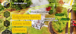 Edgybees Saves Lives with AR Drones