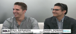 Daniel Downs and Paul Sieradzki: ‘We’re trying to unlock scale in the 3-D printing industry’