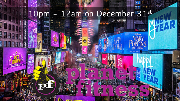 New Year’s Streamin’ Eve (not) brought to you by Planet Fitness