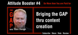 Ep21 – Dave Savage – Booster #4 Do More Than You’re Paid For