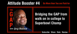 Ep22 – Gary Brackett – Bridging the GAP from walk-on in college to Super Bowl Champ