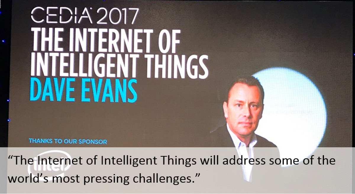 CEDIA 2017 Keynote: Stringify CTO Dave Evans on Future Impact of IoT & Intelligent Things