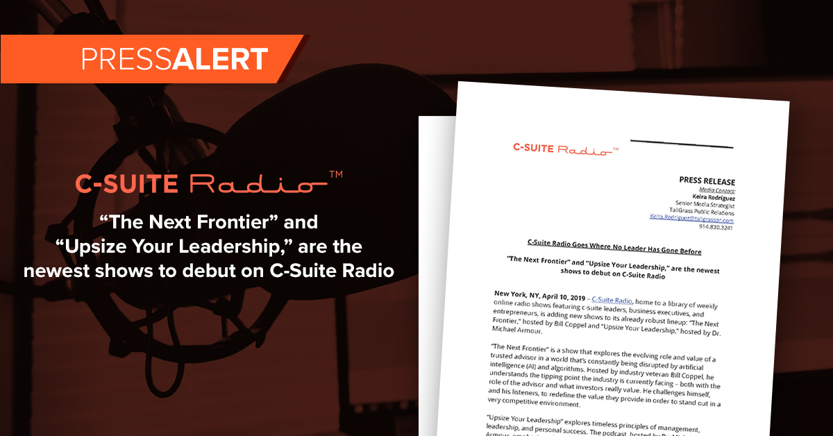 C-Suite Radio Goes Where No Leader Has Gone Before