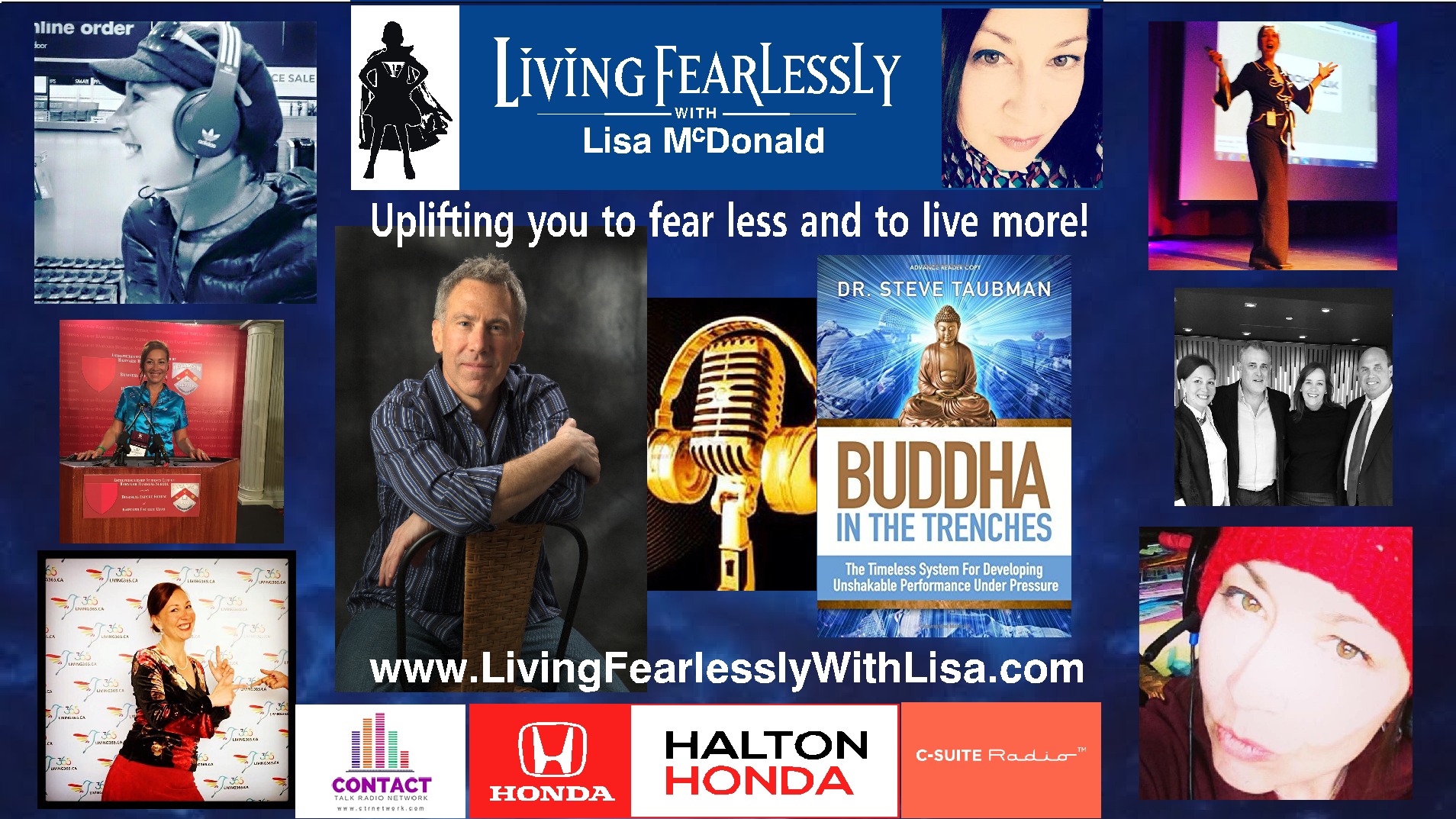 Dr. Steve Taubman on Living Fearlessly with Lisa McDonald 12/15/17