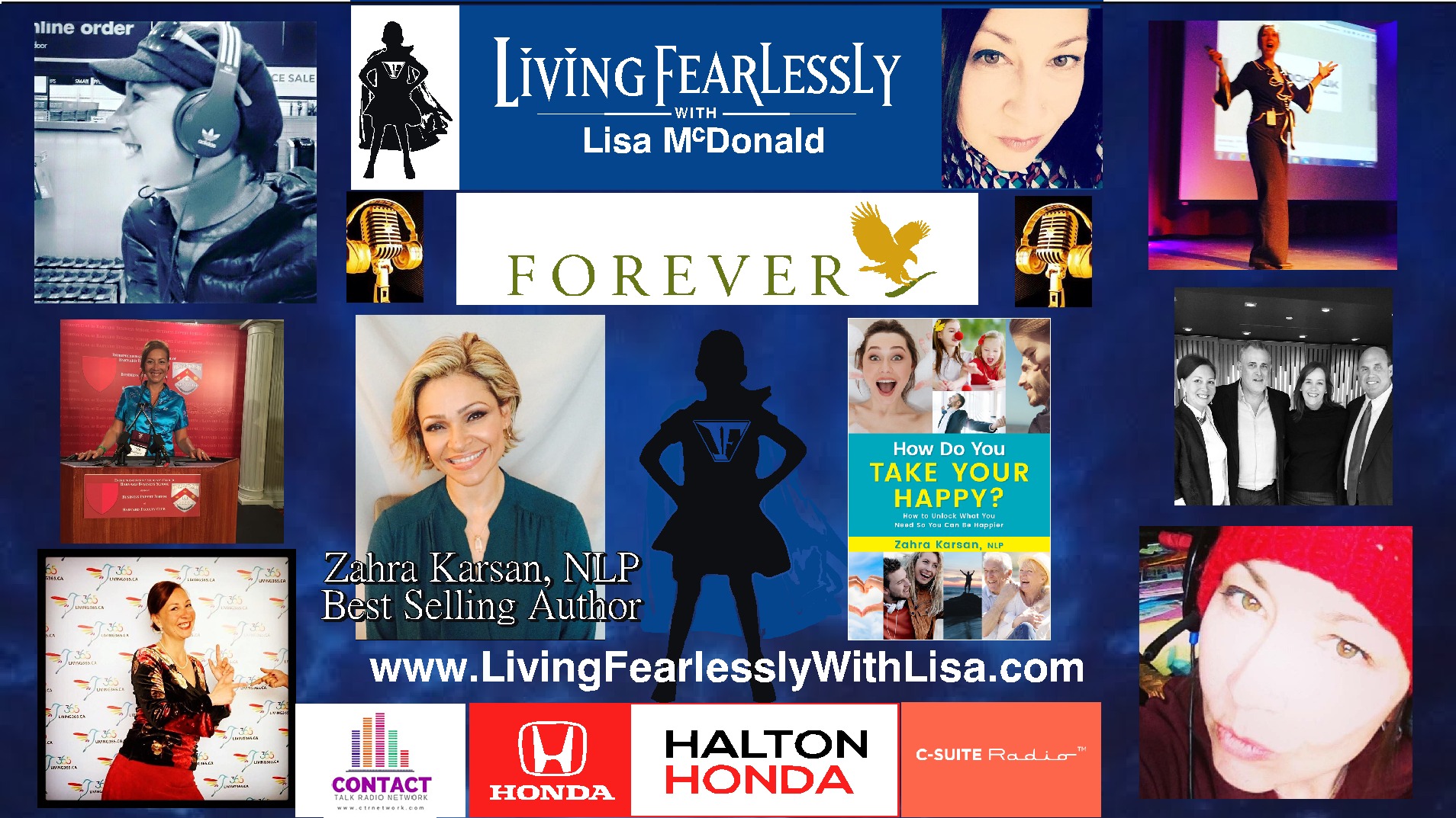 Zahra Karsan on Living Fearlessly with Lisa McDonald 3-16-2018