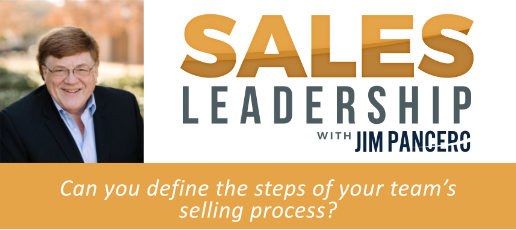 Can you define the steps of your team’s selling process?